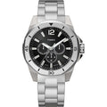 Timex Men's Watch with Black Dial and Stainless Steel Bracelet TW2W79900