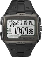 Timex Expedition Grid Shock Men's Watch with Black Resin Strap TW4B02500