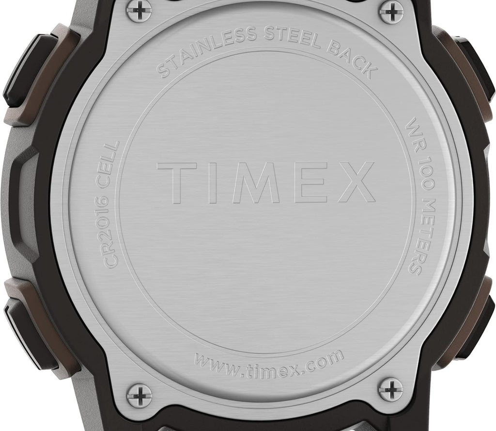 Timex Expedition Digital Watch with Black Leather Strap Watch TW4B24600