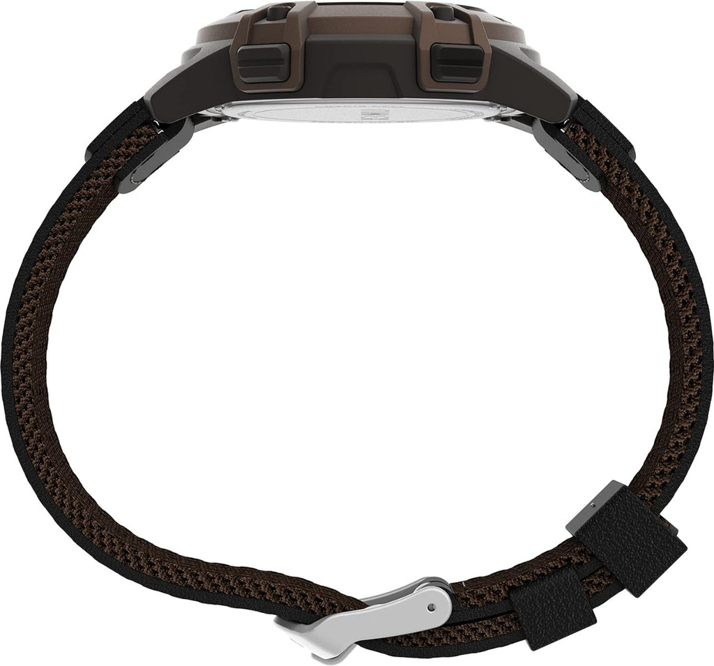 Timex Expedition Digital Watch with Black Leather Strap Watch TW4B24600