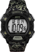 Timex Mens Digital Watch with Black Dial and Camo Strap TW4B27500