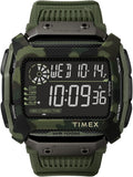 Timex Mens Digital Watch with Black Dial and Camouflage Strap TW5M20400