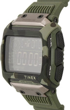 Timex Mens Digital Watch with Black Dial and Camouflage Strap TW5M20400