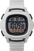 Timex Command Mens Digital Watch with Grey Positive Dial and White Silicone Strap TW5M26400