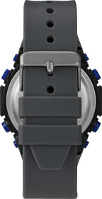 Timex Marathon Mens Digital Watch with Grey Resin Strap TW5M33000