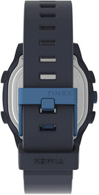 Timex Men's Digital Watch with Black Plastic Strap TW5M35500
