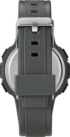 Timex Sport Mens Digital Watch with Grey Resin Strap TW5M41100