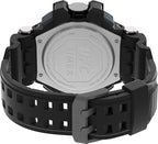 Timex Gwylio Digidol UFC i Ddynion gyda Deial Du a Strap Du TW5M51800