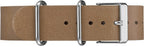 Timex Weekender Mens Chronograph Watch with Cream Indiglo Dial and Tan Leather Strap TWC063500