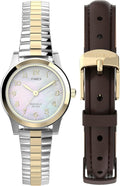 Timex Essex Ave Ladies Watch Set with Mother of Pearl Dial TWG063400