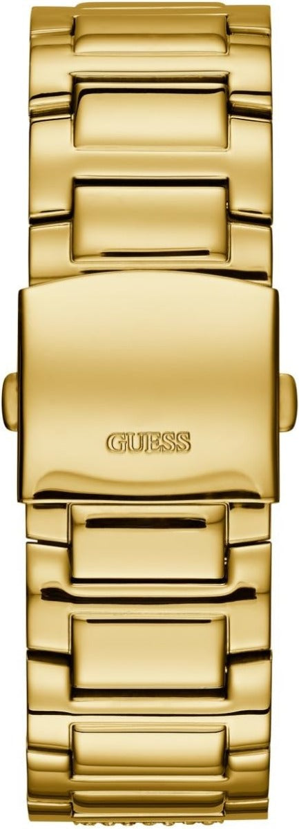 Guess Men's Watch with Gold Dial and Gold Bracelet U0799G2