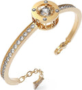 GUESS Ladies Solitaire Gold Plated Bracelet UBB01460YGL