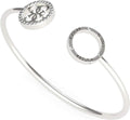 Bangle Logo Arian i Ferched Guess UBB79080-L