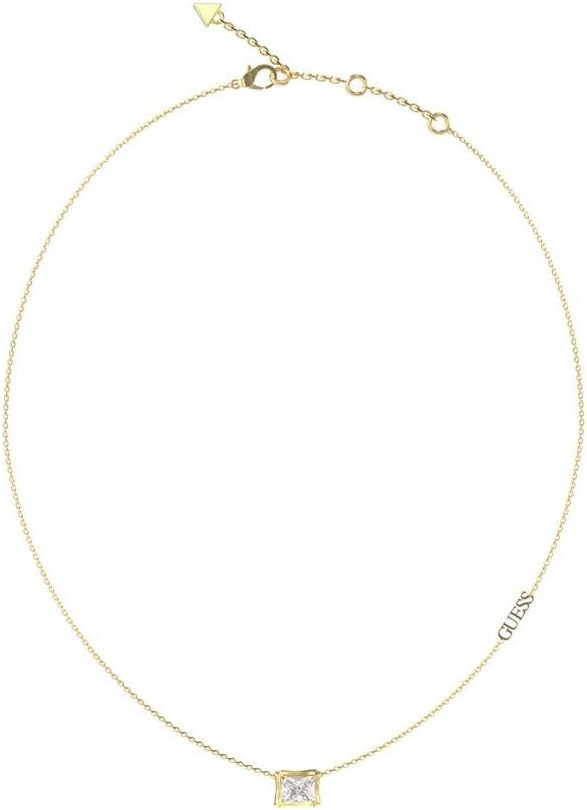 Guess Bamboo Ladies Gold Plated Necklace UBN05252YG