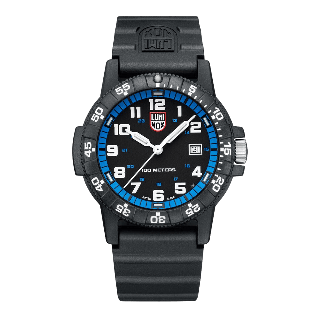 Luminox Leatherback SEA Turtle Giant Mens Watch with Black Dial and Black Strap XS.0324