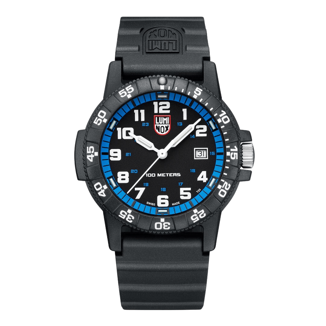 Luminox Leatherback SEA Turtle Giant Mens Watch with Black Dial and Black Strap XS.0324