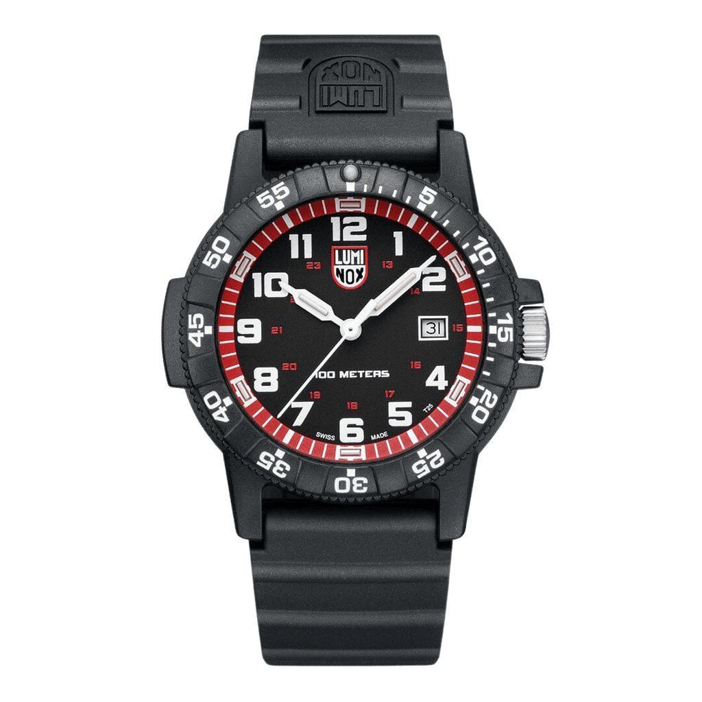 Luminox Leatherback SEA Turtle Giant Mens Watch with Black Dial and Black Strap XS.0335