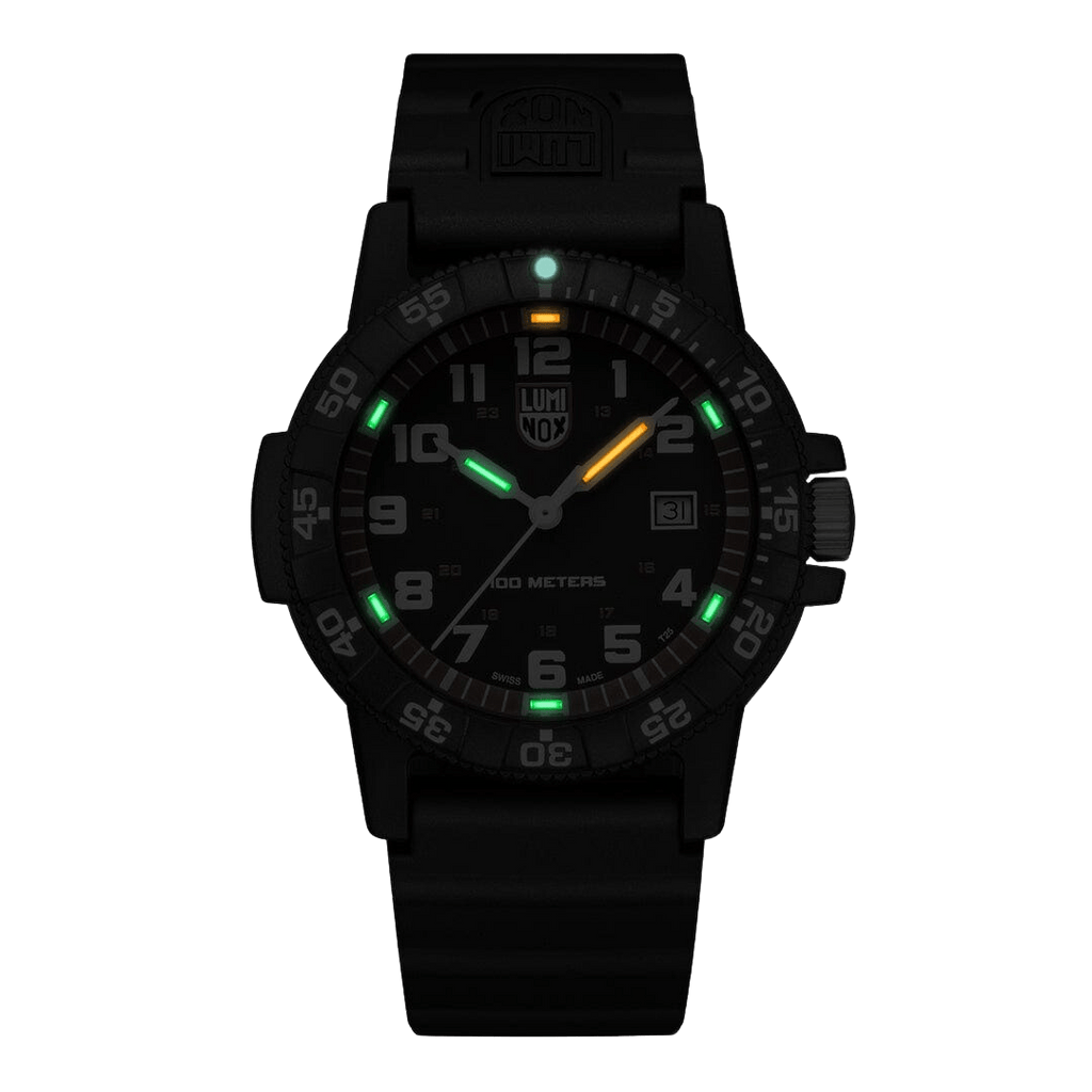 Luminox Leatherback SEA Turtle Giant Mens Watch with Black Dial and Black Strap XS.0335