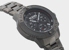 Versus by Versace Men's Watch with Black Dial and Grey Bracelet VSP380517