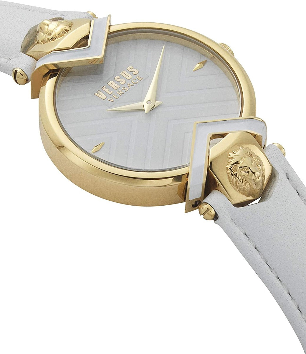 Versace Versus Mabillon Ladies Watch with White Leather Strap VSPLH0219