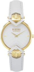 Versace Versus Mabillon Ladies Watch with White Leather Strap VSPLH0219
