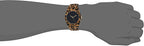 Gwylio Merched Retro Pop Guess gyda Strap Print Llewpard a Deial Ddu W0979L15
