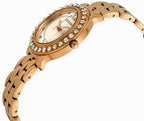Guess Blush Ladies Watch with Rose Gold Bracelet and Silver Sunray Dial W1062L3