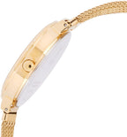 Guess Chiffon Ladies Watch with Gold Mesh Bracelet W1083L2