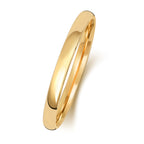 9ct Yellow Gold 2mm Court Wedding Band