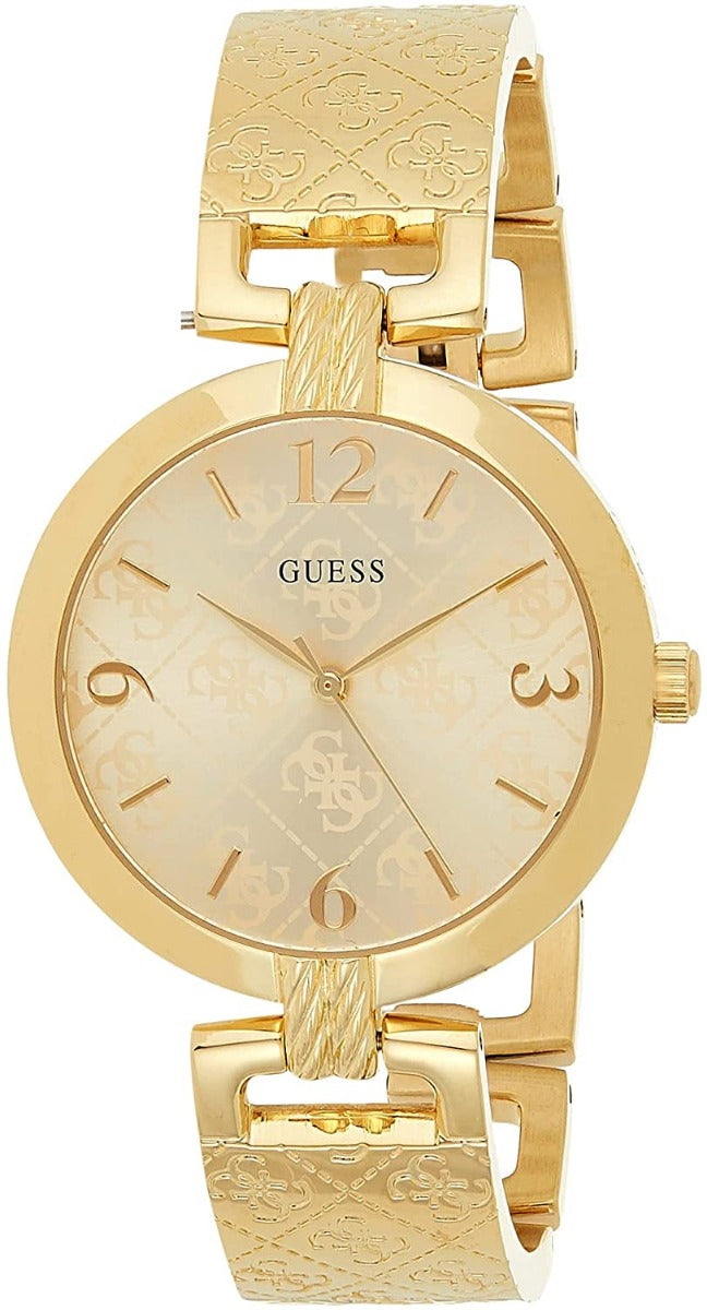 Guess G Luxe Ladies Watch with Gold Bracelet W1228L2