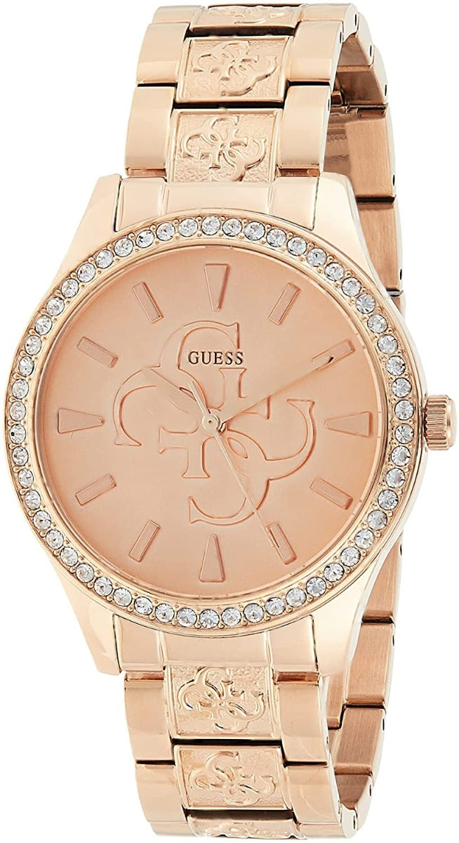 Guess Anna Ladies Watch with Rose Gold Bracelet W1280L3