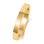 9ct Yellow Gold 2.5mm Flat Wedding Band