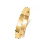 9ct Yellow Gold 2.5mm Flat Wedding Band