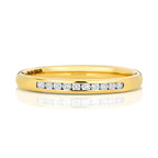 9ct Yellow Gold Diamond Eternity Ring