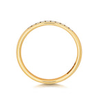 9ct Yellow Gold Diamond Eternity Ring
