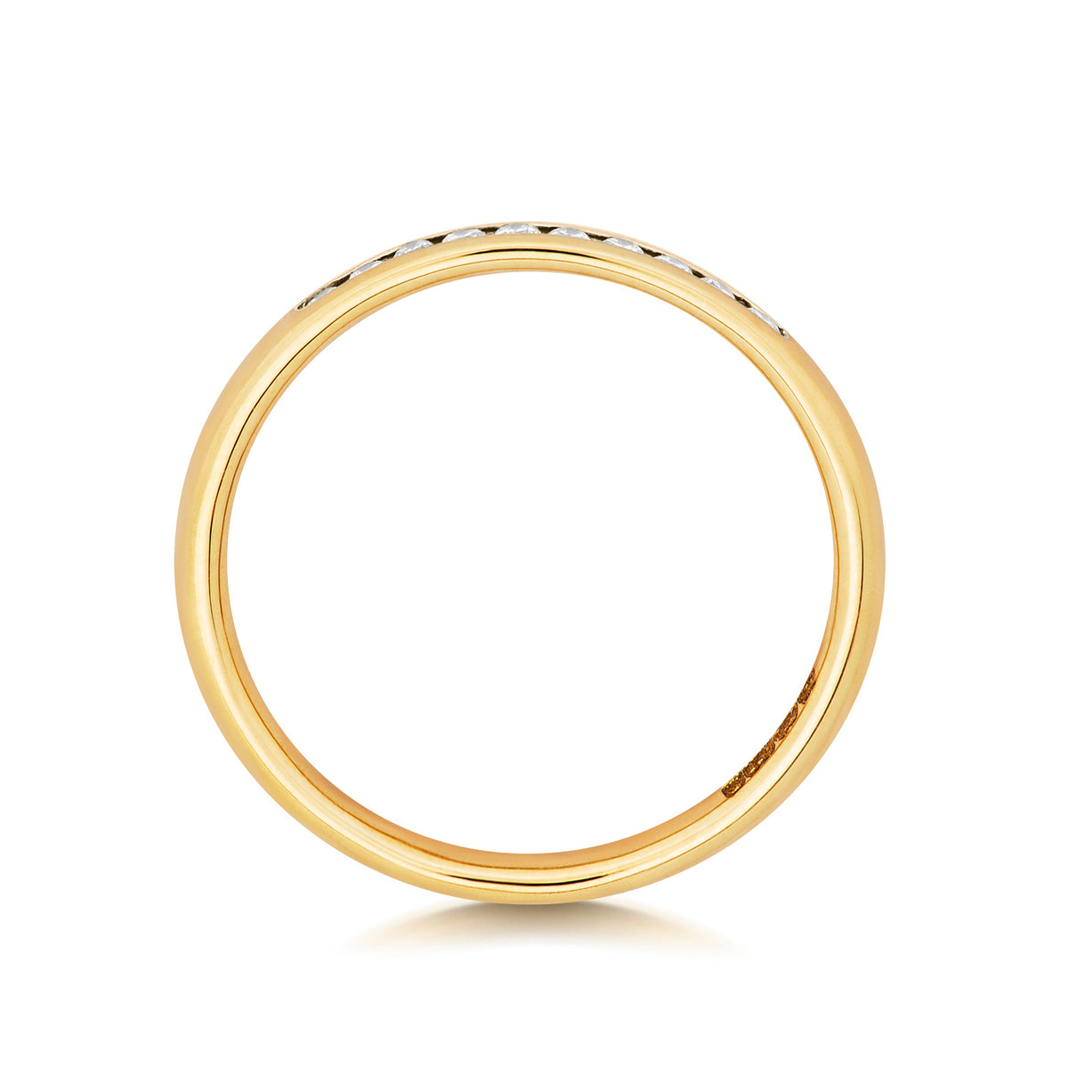 9ct Yellow Gold Diamond Eternity Ring