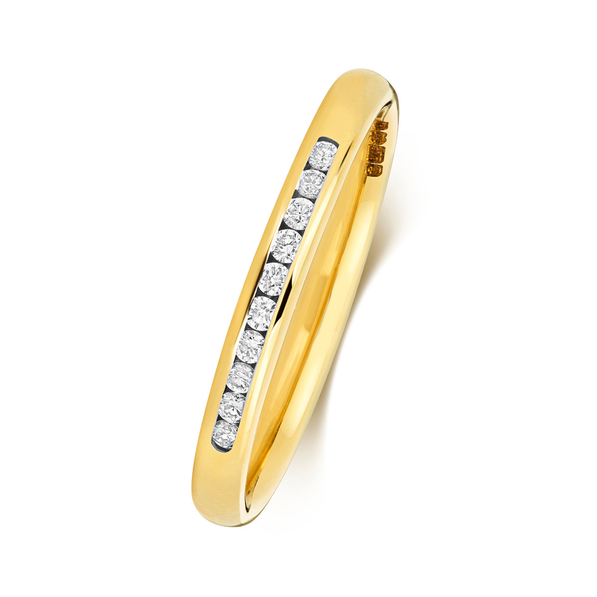 9ct Yellow Gold Diamond Eternity Ring