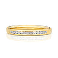 9ct Yellow Gold Diamond Eternity Ring