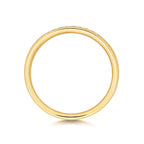 9ct Yellow Gold Diamond Eternity Ring