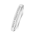 9ct White Gold Diamond Eternity Ring