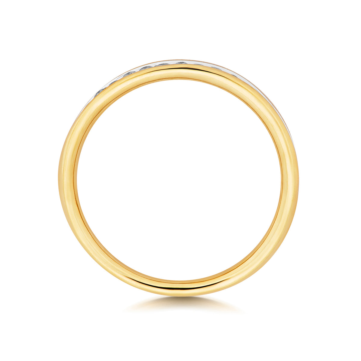 9ct Yellow Gold Diamond Eternity Ring