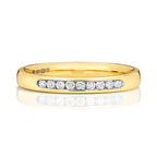 9ct Yellow Gold Diamond Eternity Ring