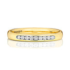 9ct Yellow Gold Diamond Eternity Ring