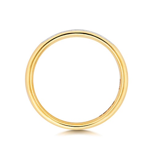 9ct Yellow Gold Diamond Eternity Ring