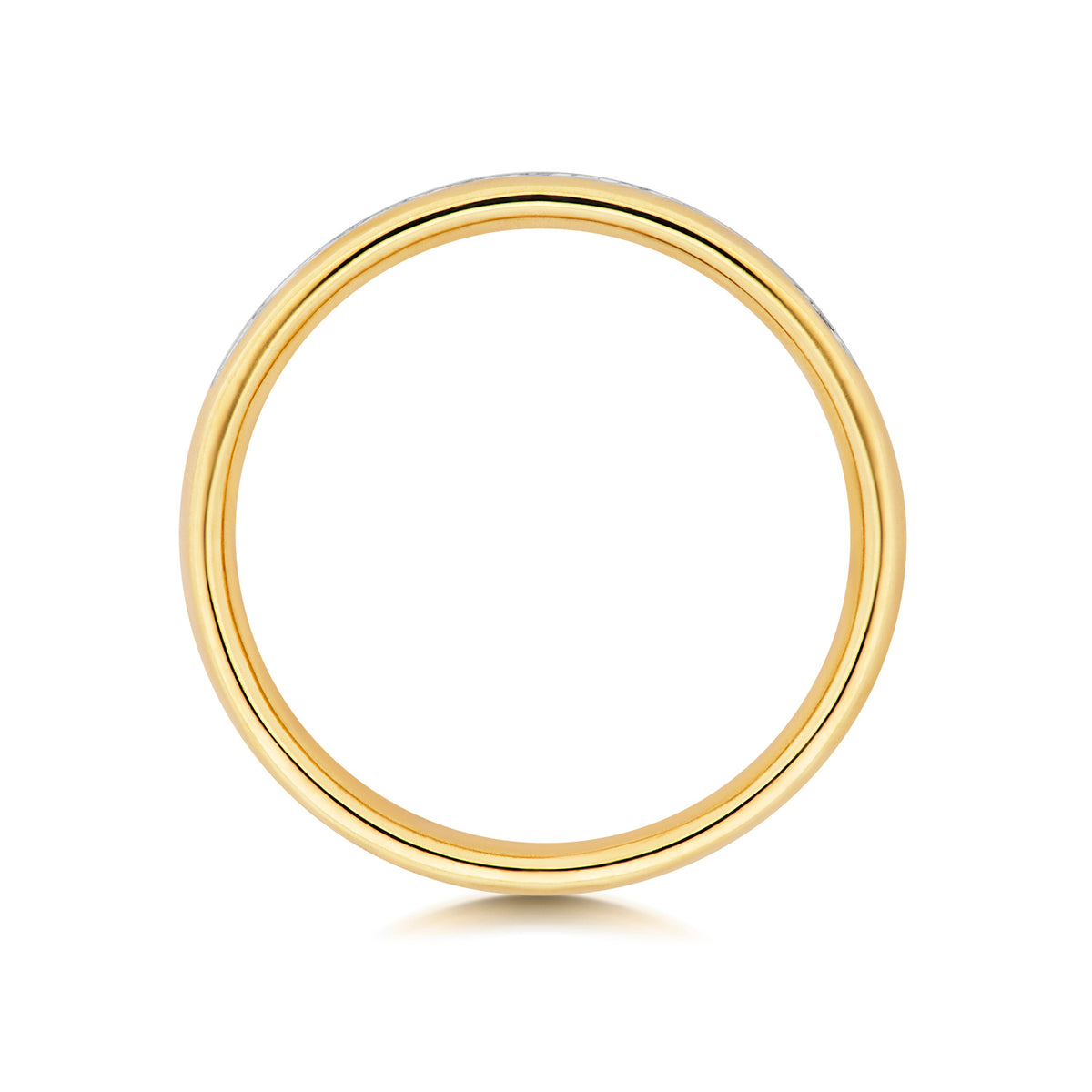 9ct Yellow Gold Diamond Eternity Ring