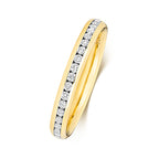 9ct Yellow Gold Diamond Eternity Ring