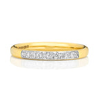9ct Yellow Gold Diamond Eternity Ring