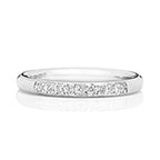 9ct White Gold Diamond Eternity Ring