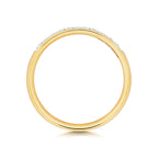 9ct Yellow Gold Diamond Eternity Ring