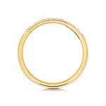 9ct Yellow Gold Diamond Eternity Ring